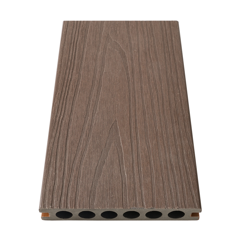 Decking WPC Ekstrusi Bersama Enam Lubang