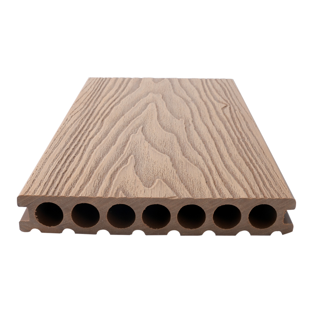 Decking Timbul 3D WPC Tujuh Lubang（Pola Naga）